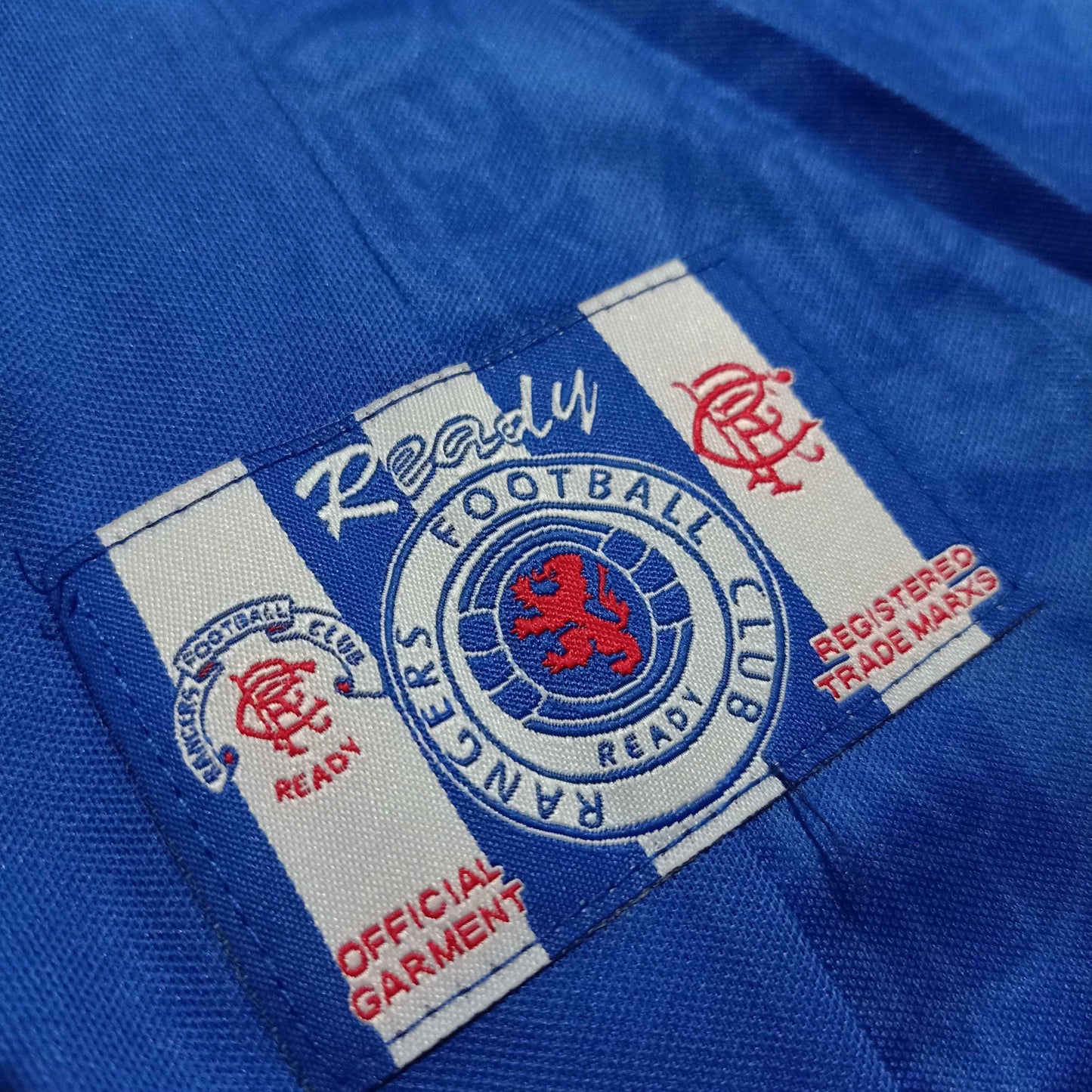 1996/97 Glasgow Rangers Home Shirt - ClassicFootballJersey