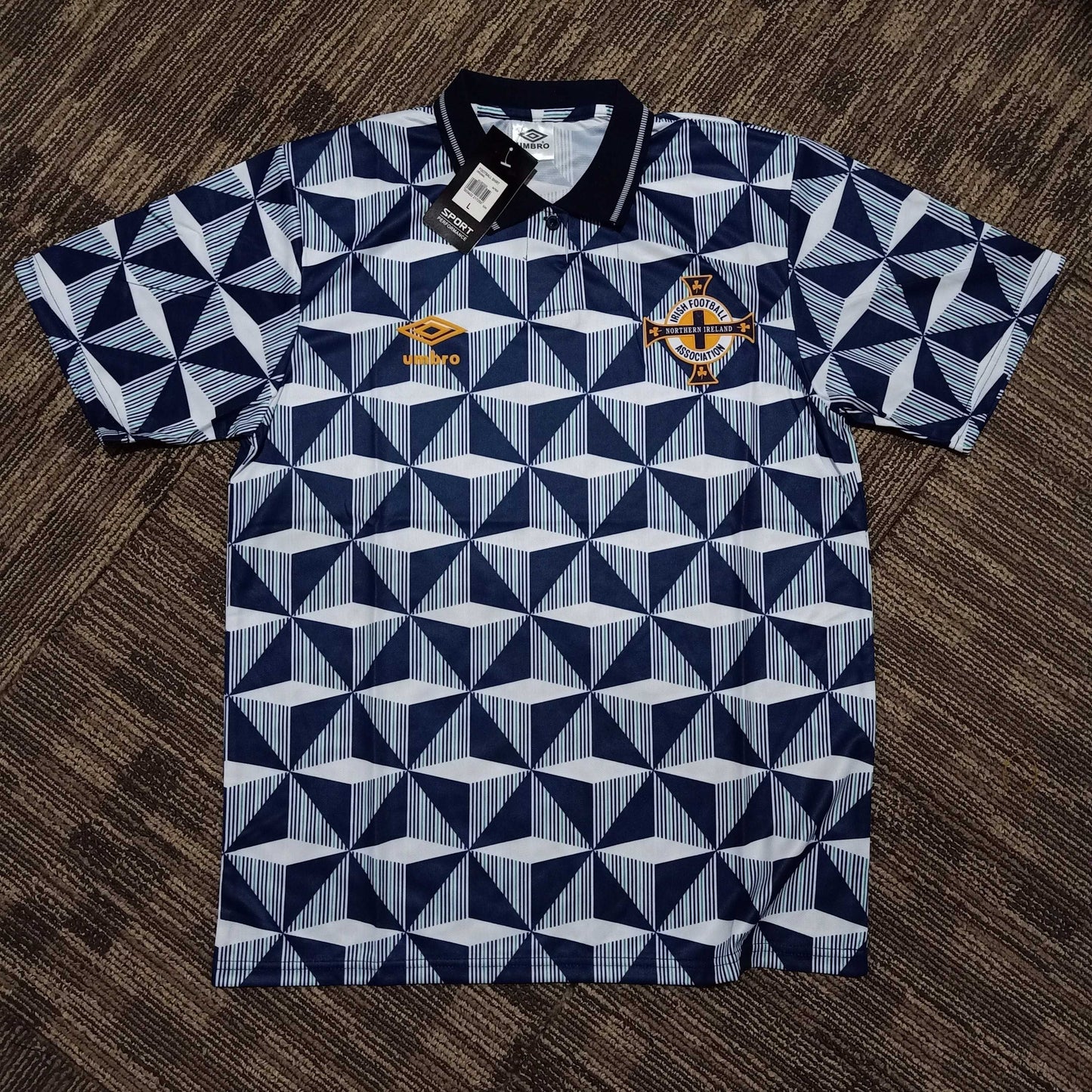 1990-93 Northern Ireland Away Shirt - ClassicFootballJersey