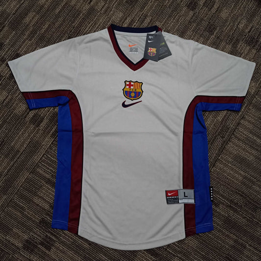 1998-01 Barcelona Away Shirt - ClassicFootballJersey