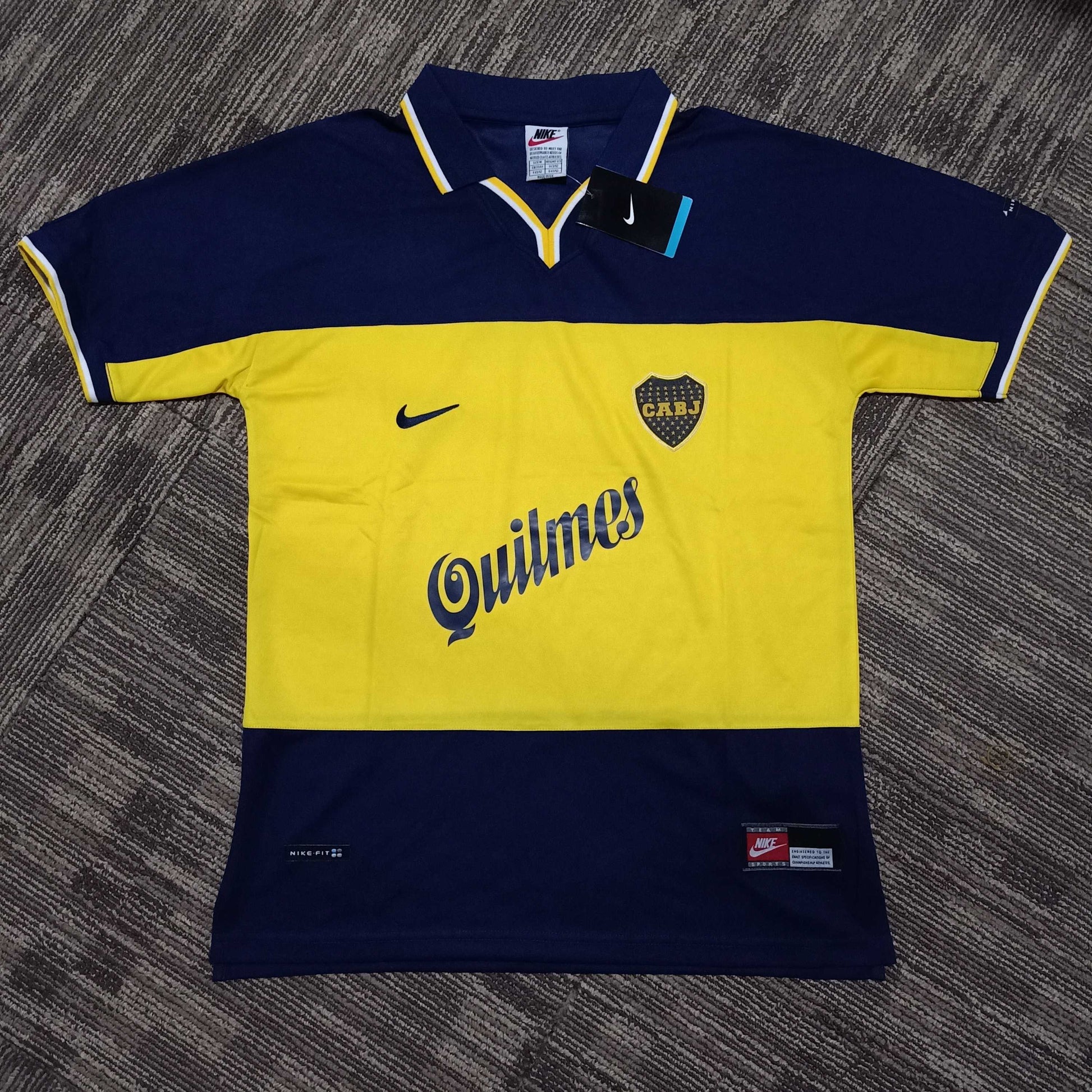 1999/00 Boca Junior Home Shirt - ClassicFootballJersey