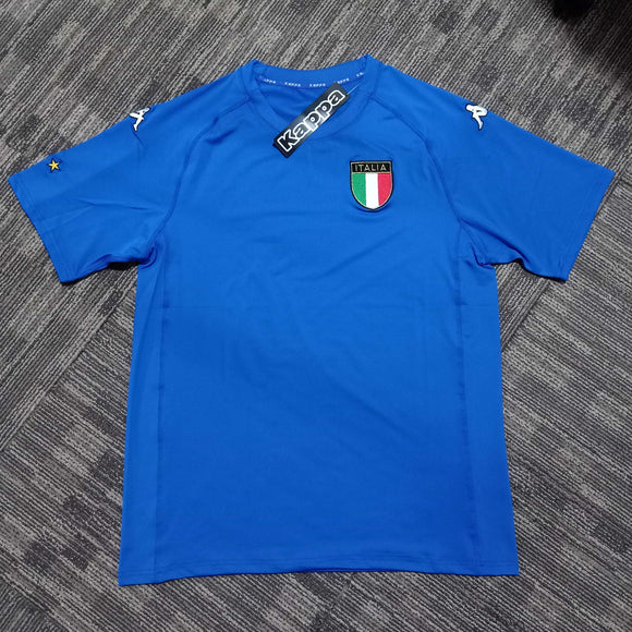 2000-02 Italy Home Shirt - ClassicFootballJersey