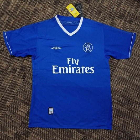 2004/05 Chelsea Home Shirt - ClassicFootballJersey