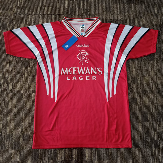 1996/97 Glasgow Rangers European Shirt - ClassicFootballJersey