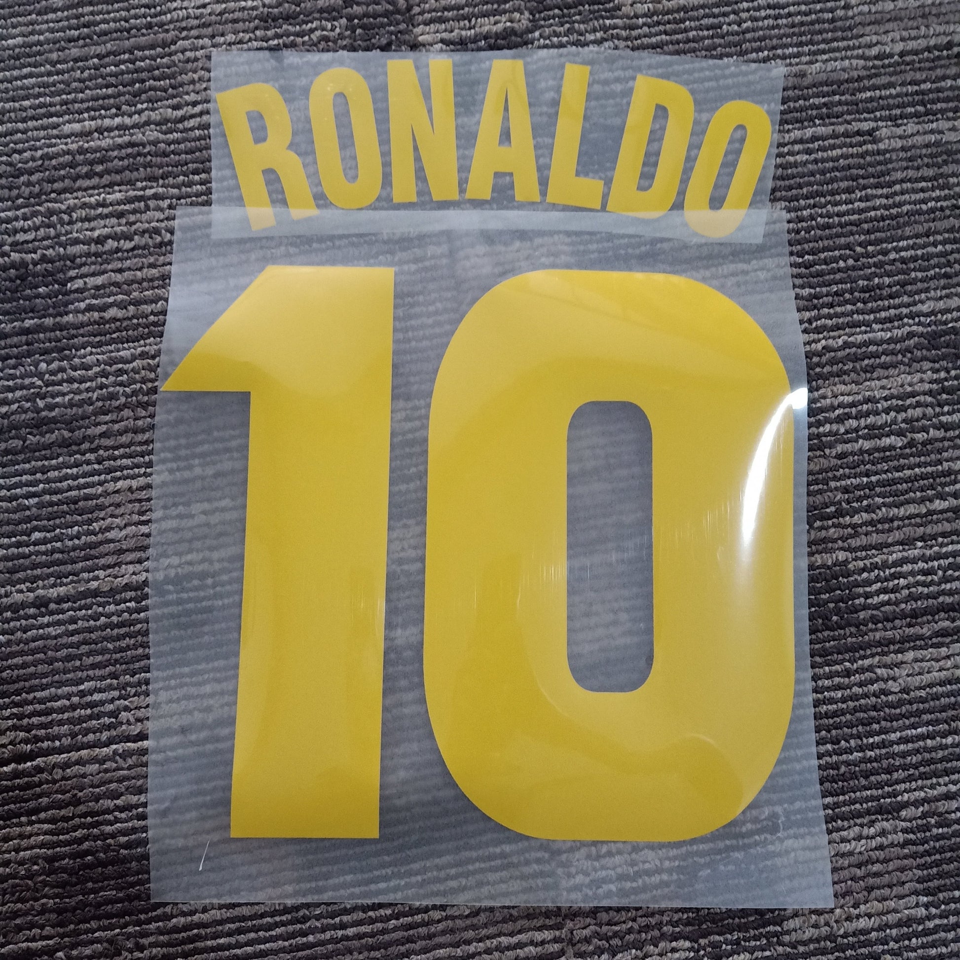 1997 Ronaldo #10 Inter Milan Nameset - ClassicFootballJersey