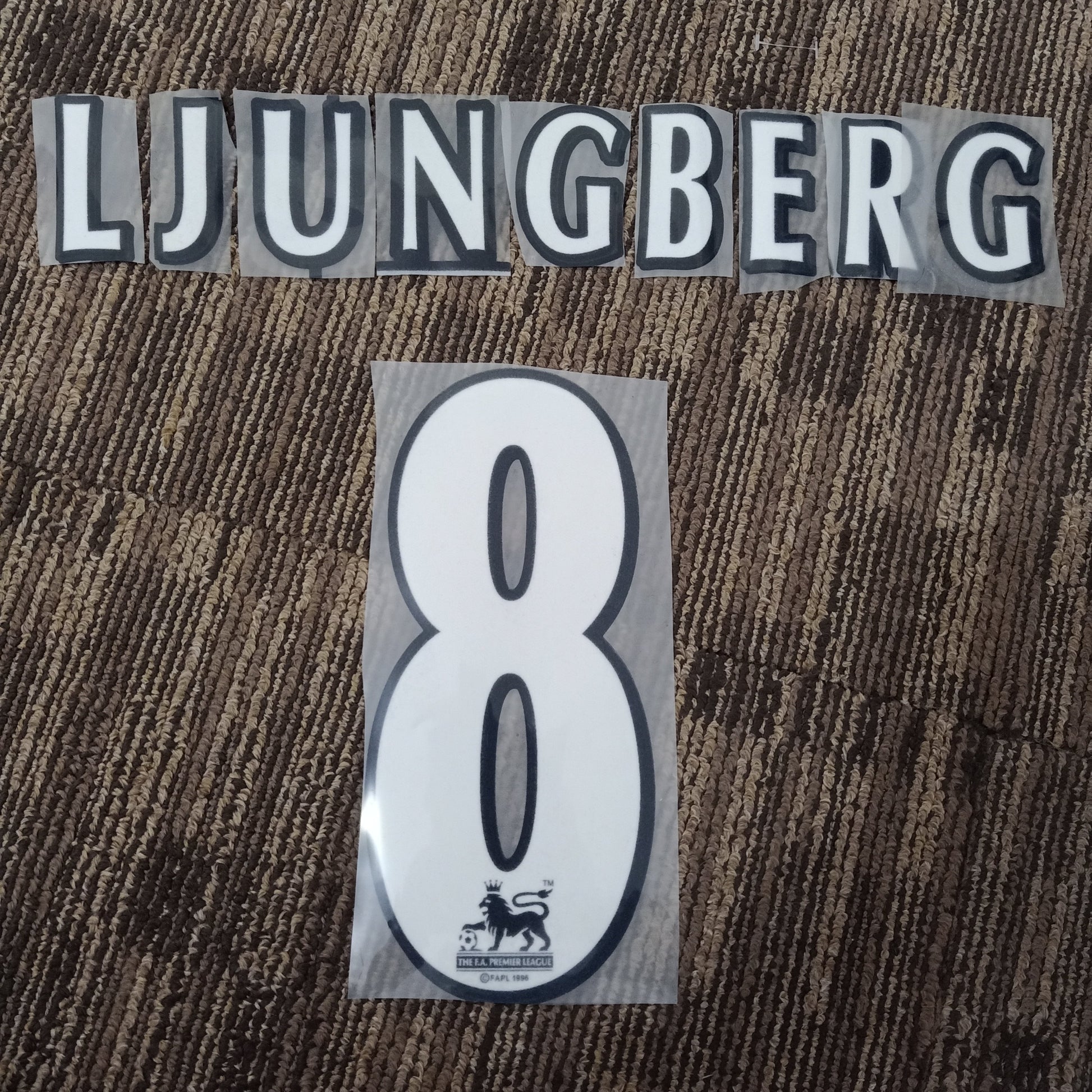 Ljungberg #8 Premier League Nameset - ClassicFootballJersey