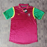 1999 Portugal Home Shirt - ClassicFootballJersey