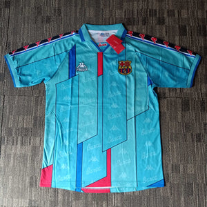1996/97 Barcelona Away Shirt - ClassicFootballJersey