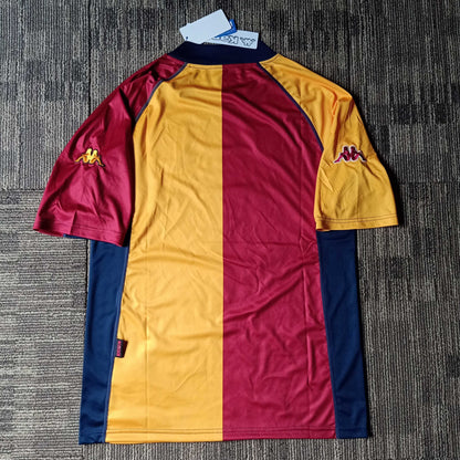 2001/02 AS Roma Home Shirt - ClassicFootballJersey