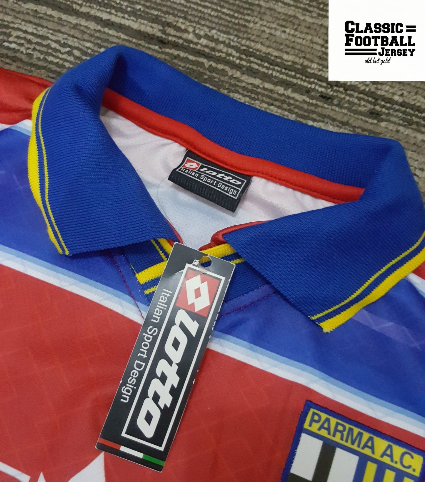 1998/99 GK Parma Shirt - ClassicFootballJersey