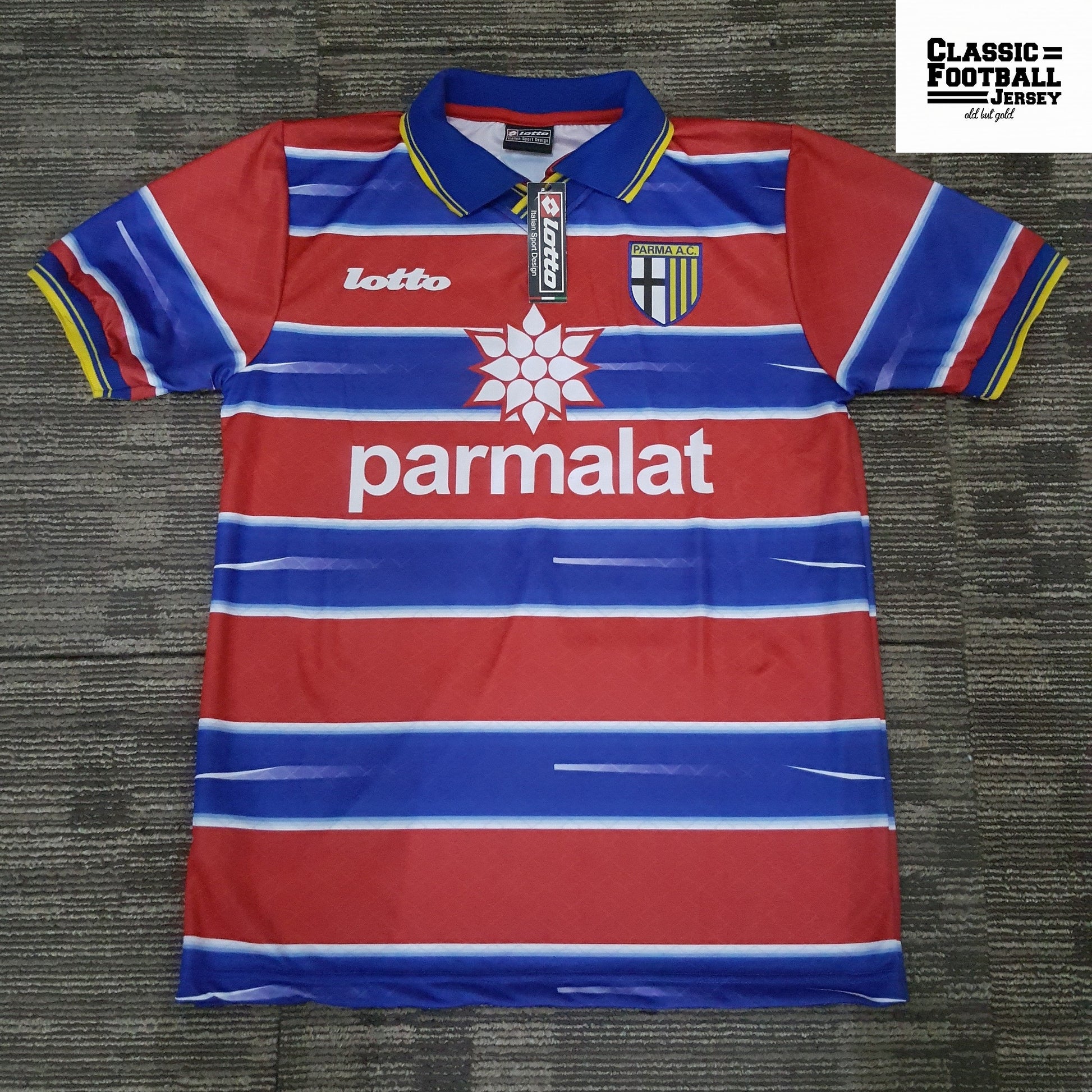 1998/99 GK Parma Shirt - ClassicFootballJersey