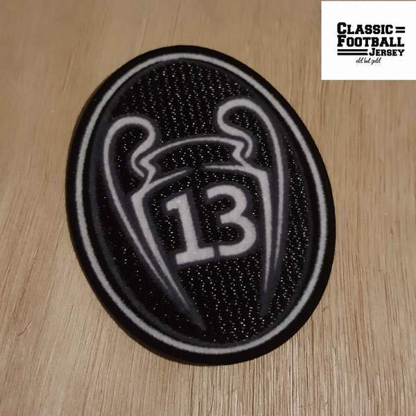 UEFA Badge Of Honour 13 Times Champions League Winner Patch - ClassicFootballJersey