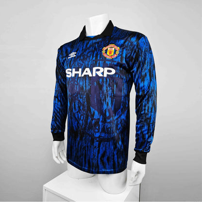 1992/93 Manchester United Away Longsleeve Shirt