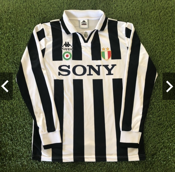 1995/96 Juventus Home Long Sleeve Shirt