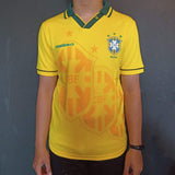 1994 Brazil Home Shirt - ClassicFootballJersey