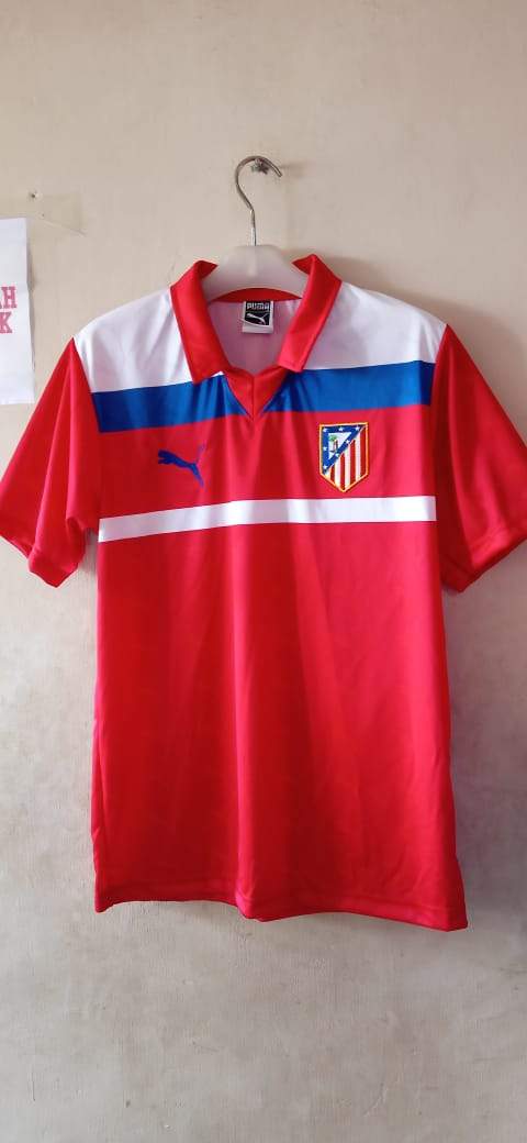 1990 Atletico Madrid Away Shirt - ClassicFootballJersey