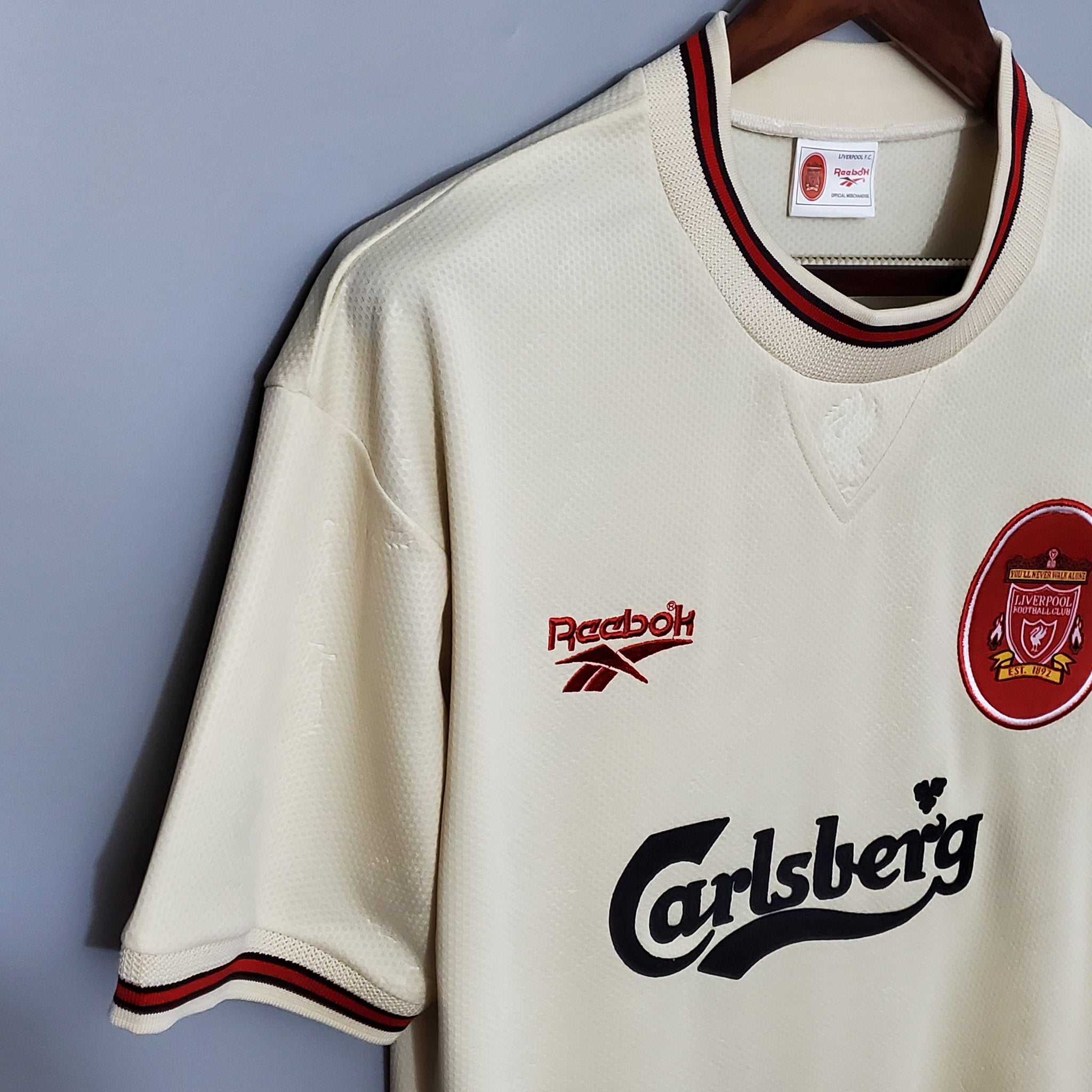 1996/97 Liverpool Away Shirt – ClassicFootballJersey