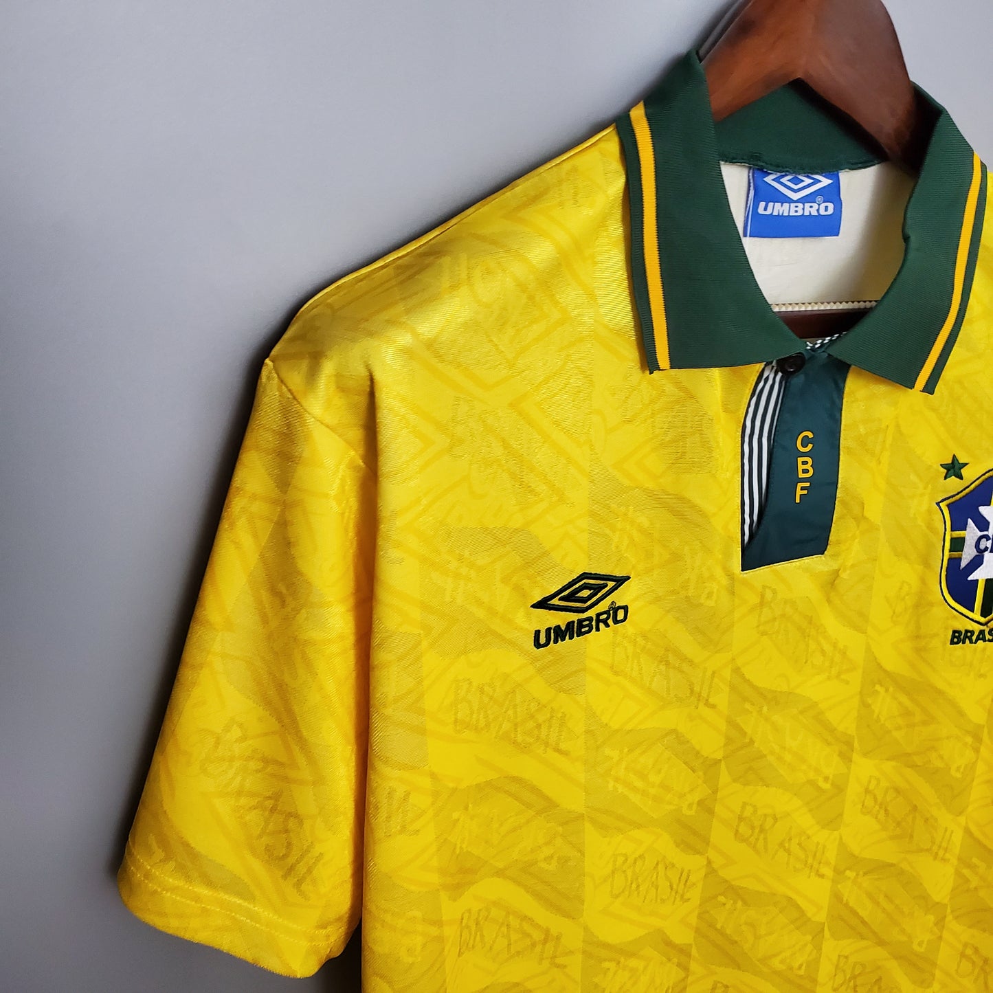 1991-93 Brazil Home Shirt