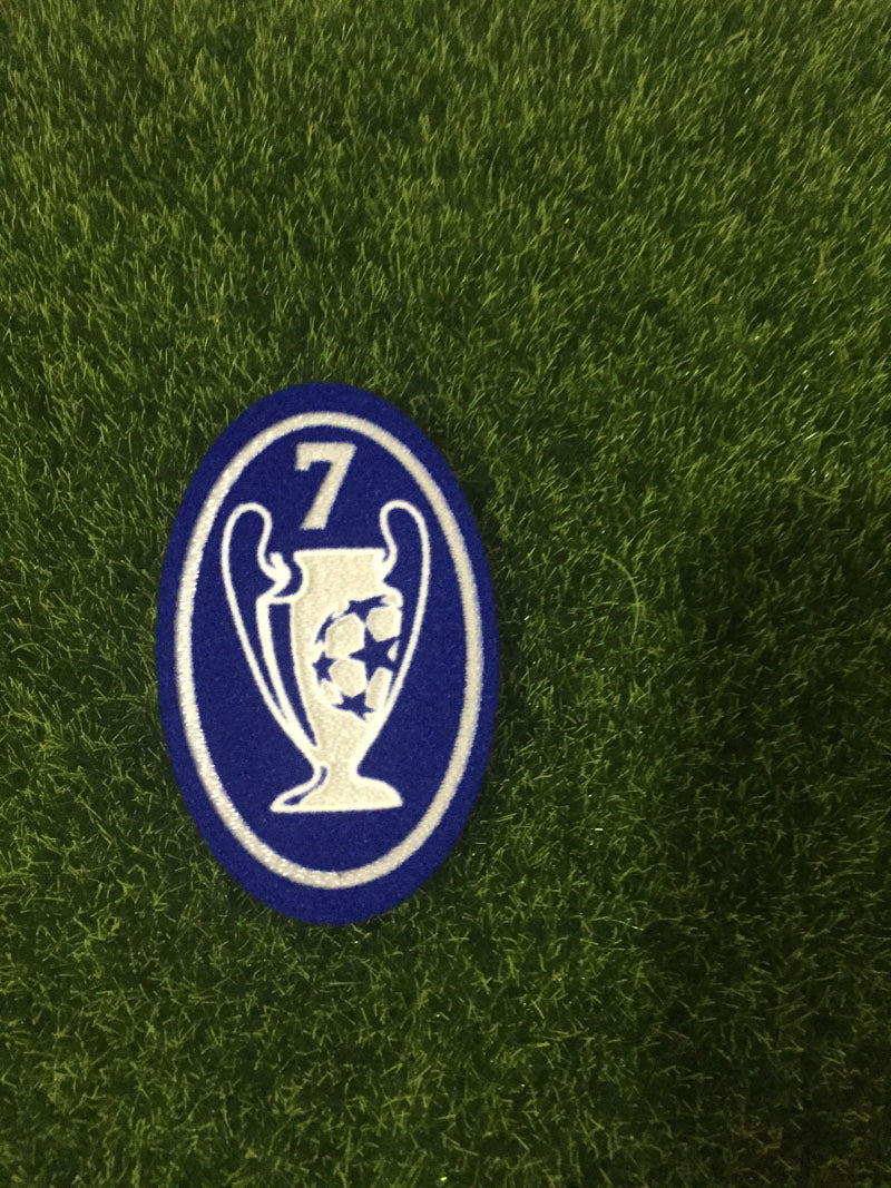 UEFA Badge Of Honour 7 Times Champions League Winner Patch