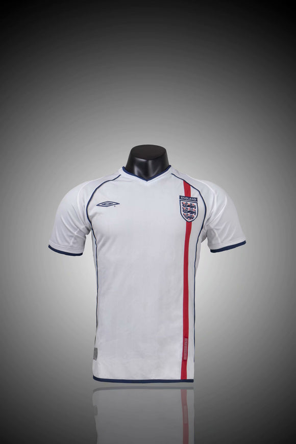 2002 England Home Shirt