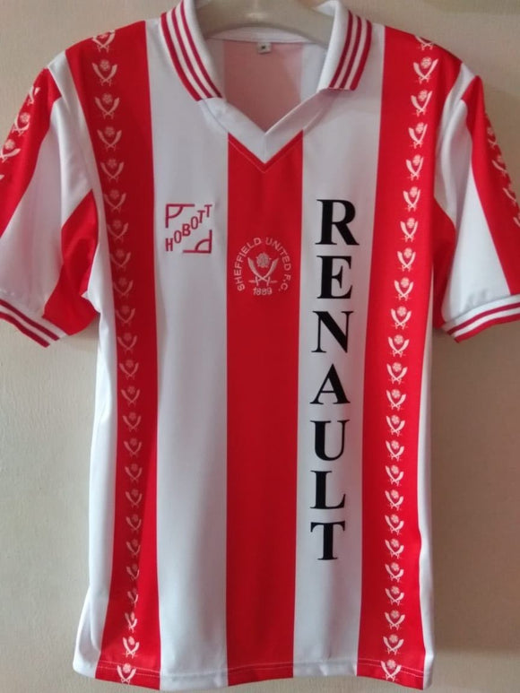1982/83 Sheffield United Home Shirt - ClassicFootballJersey